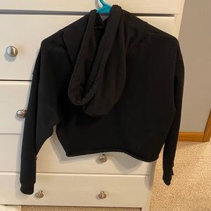 Cropped hoodie!